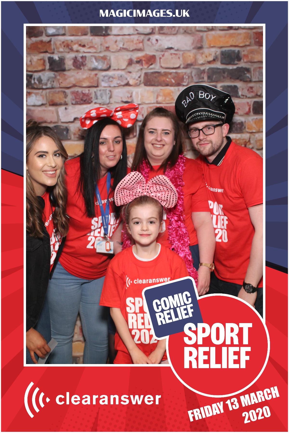 Clear Answer Sport Relief | View more photos from the event at gallery.magicimages.uk/u/MagicImages/Clear-Answer-Sport-Relief